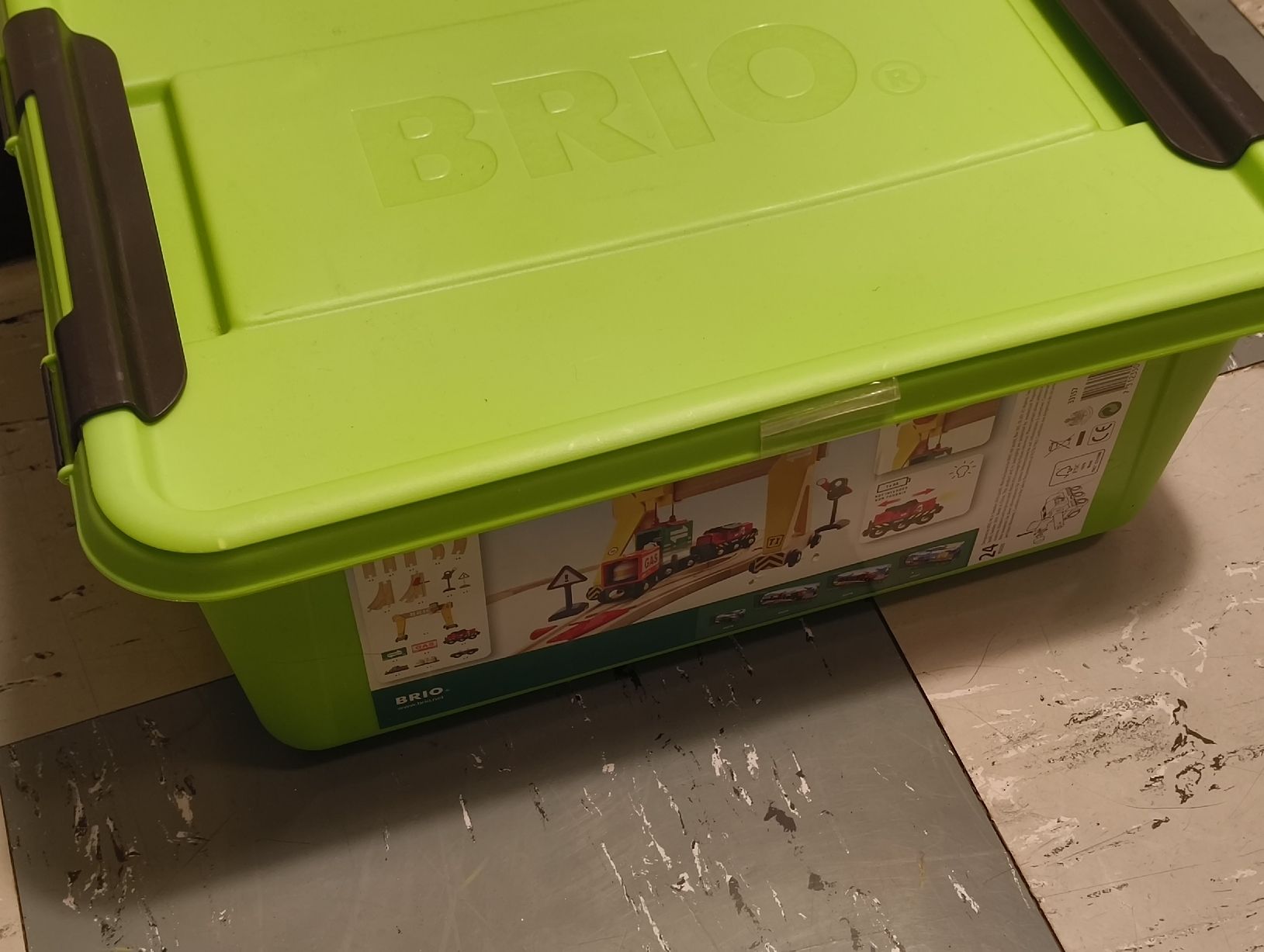 Brio Spielzeuge: Brio Set 33157 Crane Set Elektro Loki Gabelstapler gebraucht – Gebraucht aus stettlen von VintageBern_ch 2