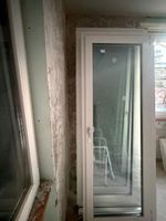 Fenstertür Kunststoff dreifachverglast (rechts)