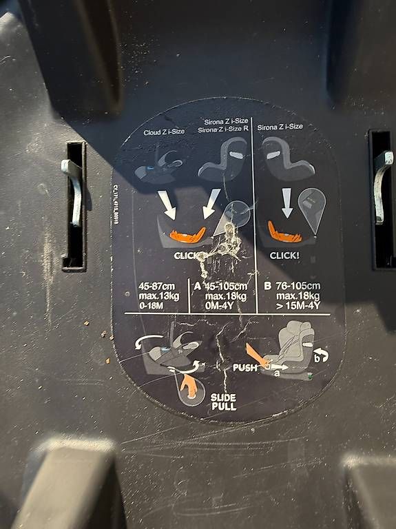 Auto-Kindersitze: Cybex Isofix Basis, drehbar – Gebraucht aus Utzigen von cdrg 2