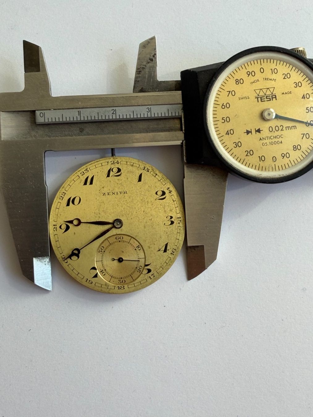 Zenith Orologi: Zenith Taschenuhr Werk – Difettoso da Worblaufen venduto da chronyves 2