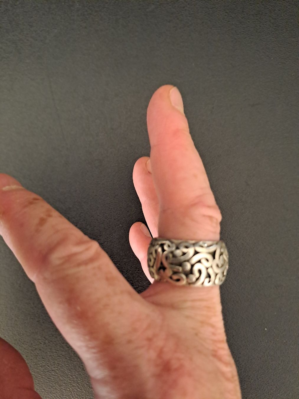 Anelli: Sehr schöner Silber Ring, 925, Grösse 60 – Usato da Belp venduto da bea_2752 1