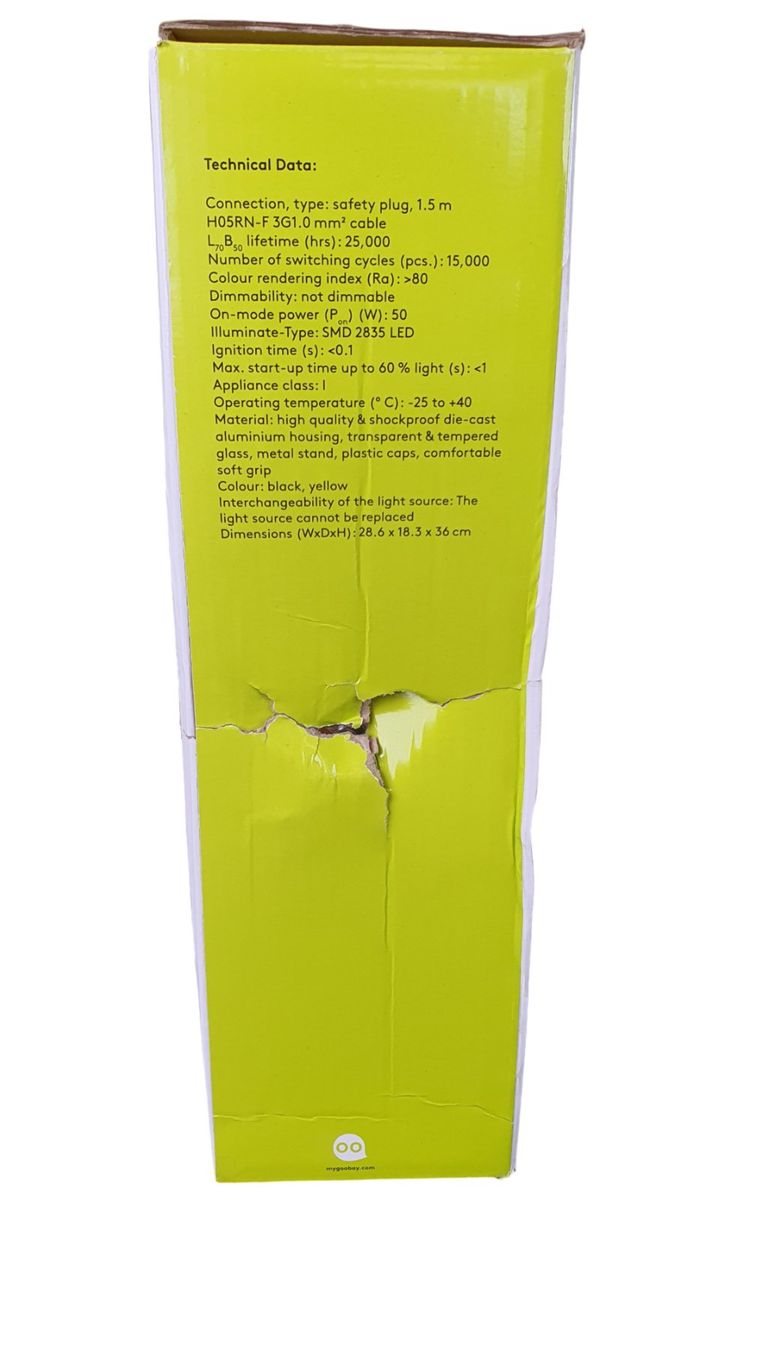 Lampade: GOOBAY LED-Baustrahler mit Standfuss 30 W – Nuovo (secondo la descrizione) da Wangen b. Olten venduto da Restwert_Wangen 1