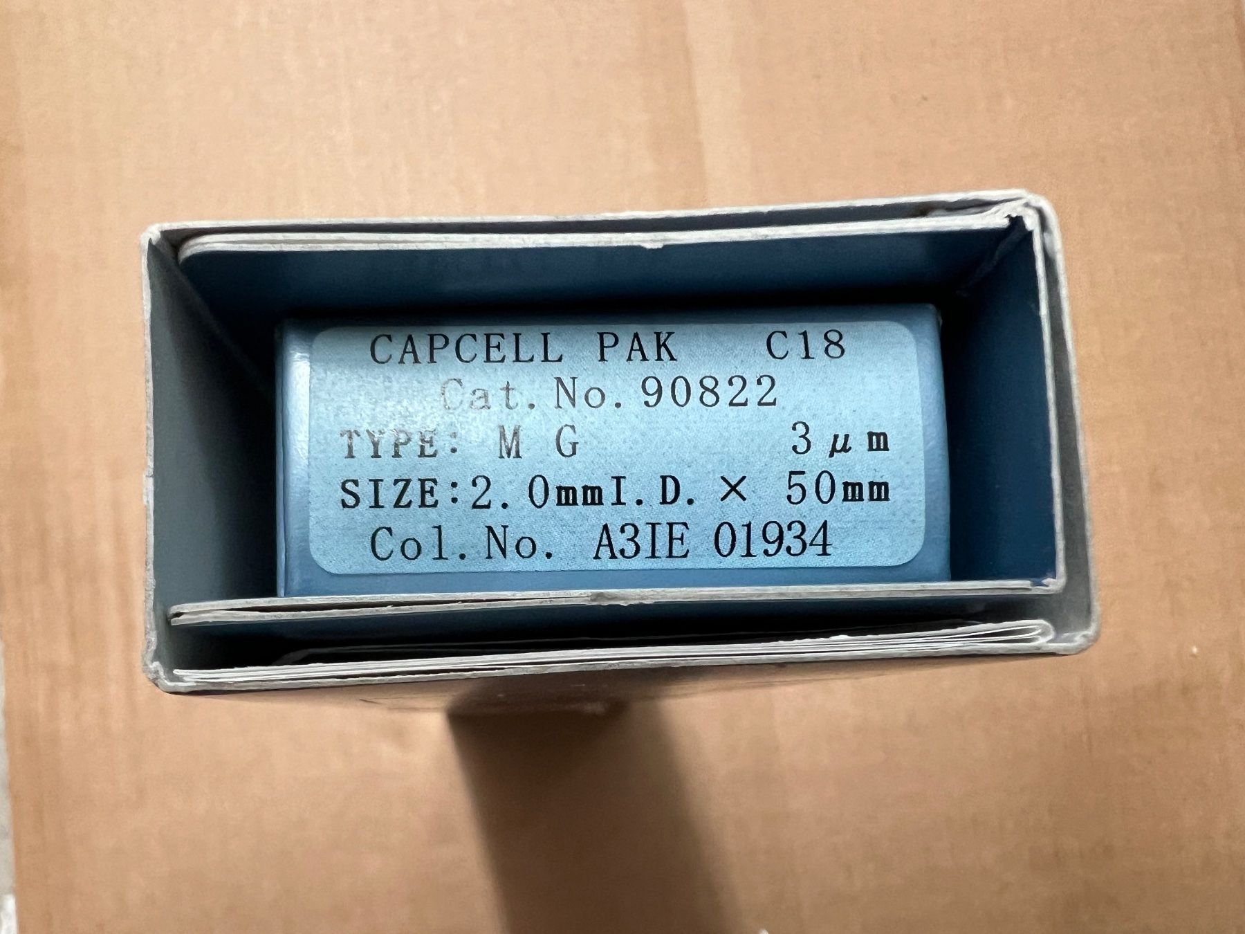 Tutti gli attrezzi: CAPCELL PAK C18 MG 3 um 2mm x 50 mm HPLC Column – Usato da Basel venduto da La.Bonne.affaire 1