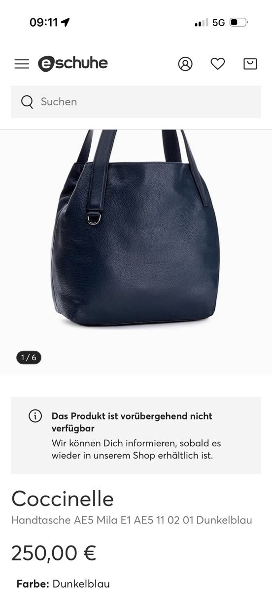 Coccinelle Sacs femmes: Coccinelle Echtleder Tasche – D'occasion à Uzwil par Calla03 7