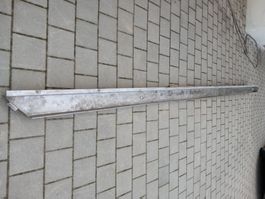 Edelstahl Dachrinne 5,05m X 12xH8cm