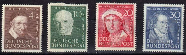 Tous les timbres: BRD, Mi 143-146** – Neuf (Voir description) à Langenthal par 1195