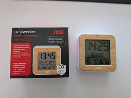 Neu Funkwecker ADE mit Garantie