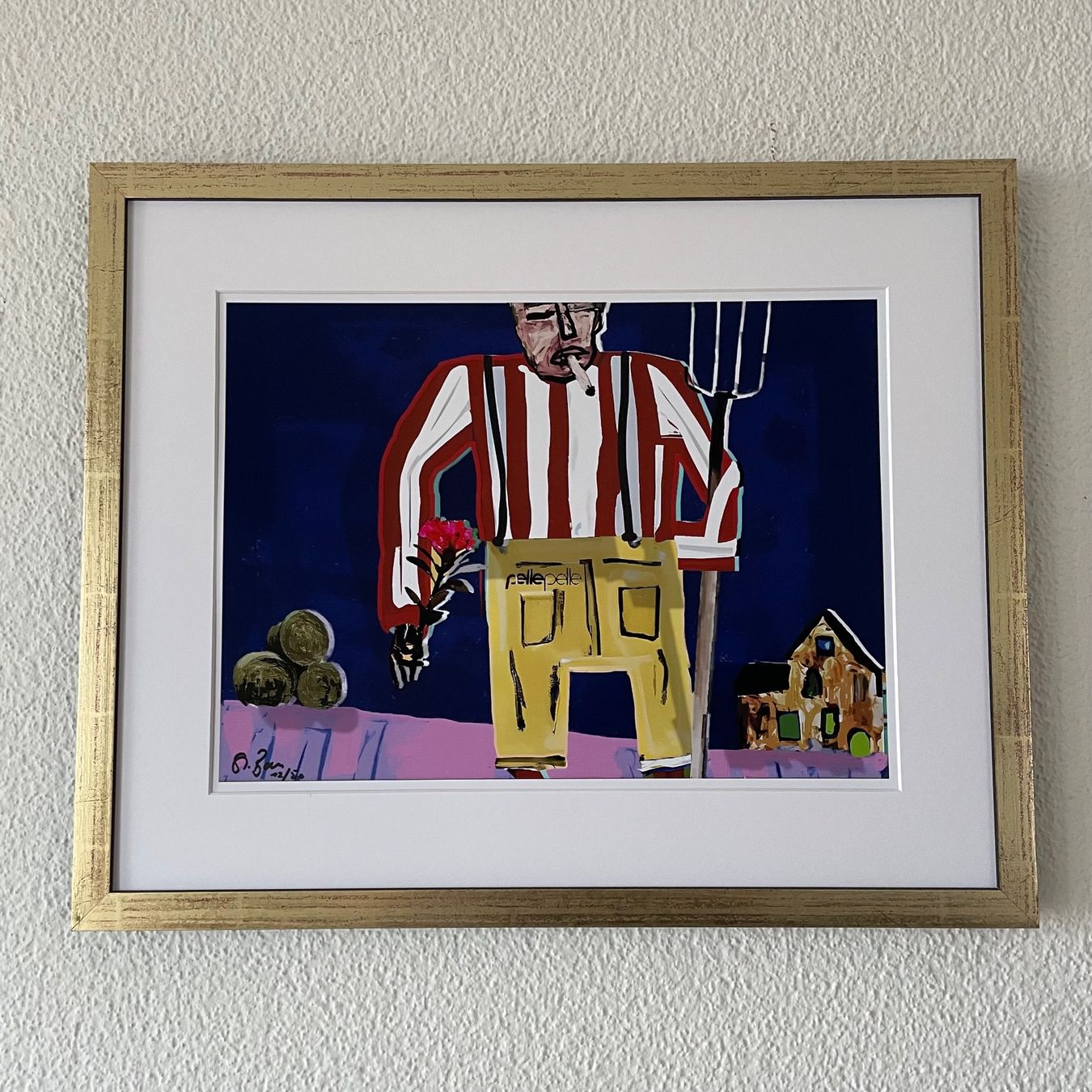 Foto & Immagini: Alpenrosen Bauer Expressionismus Kunst Modern Stefan Bammert – Nuovo (secondo la descrizione) da St. Niklausen LU venduto da Stefan_Bammert_Art