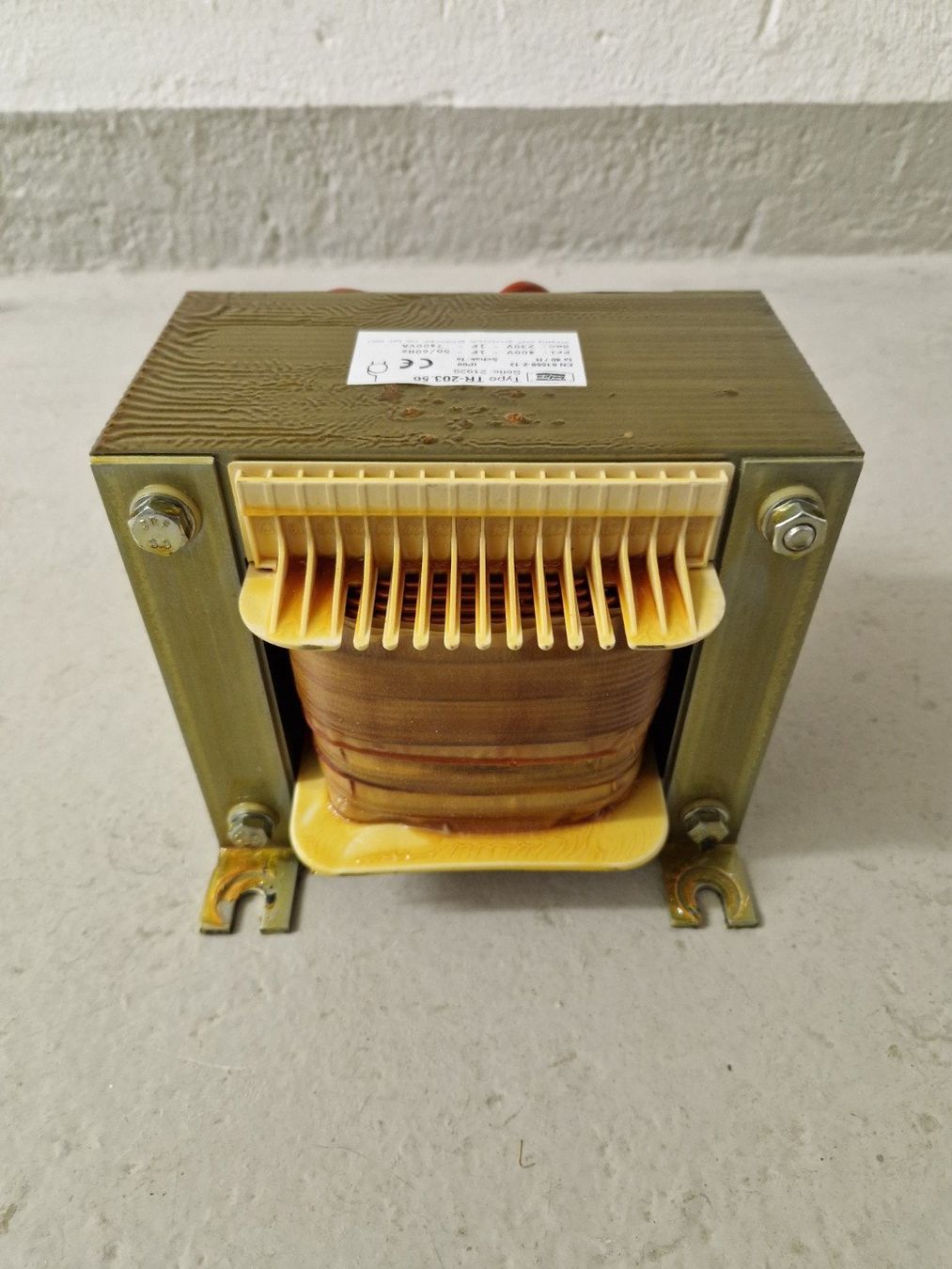 Alimentazione elettrica: Transformator TR-203.50, 7400VA – Usato da Au ZH venduto da myamisumi 1