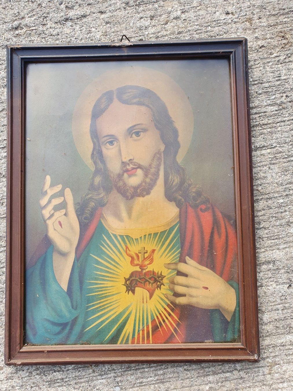 Poster & Bilder: Jesus Bild antik – Gebraucht aus Malters von Moeschi5