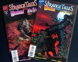 STRANGE TALES #1-2 WEREWOLF MAN-THING MARVEL 1998 SUYDAM