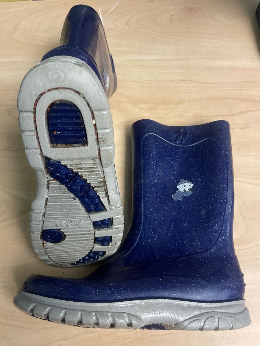 Schuhe für Mädchen: Dunkelblaue Glitzer RomiKids Gummistiefel Gr. 34 – Gebraucht aus Obergerlafingen von cabo4 2