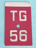 Velonummer TG 56