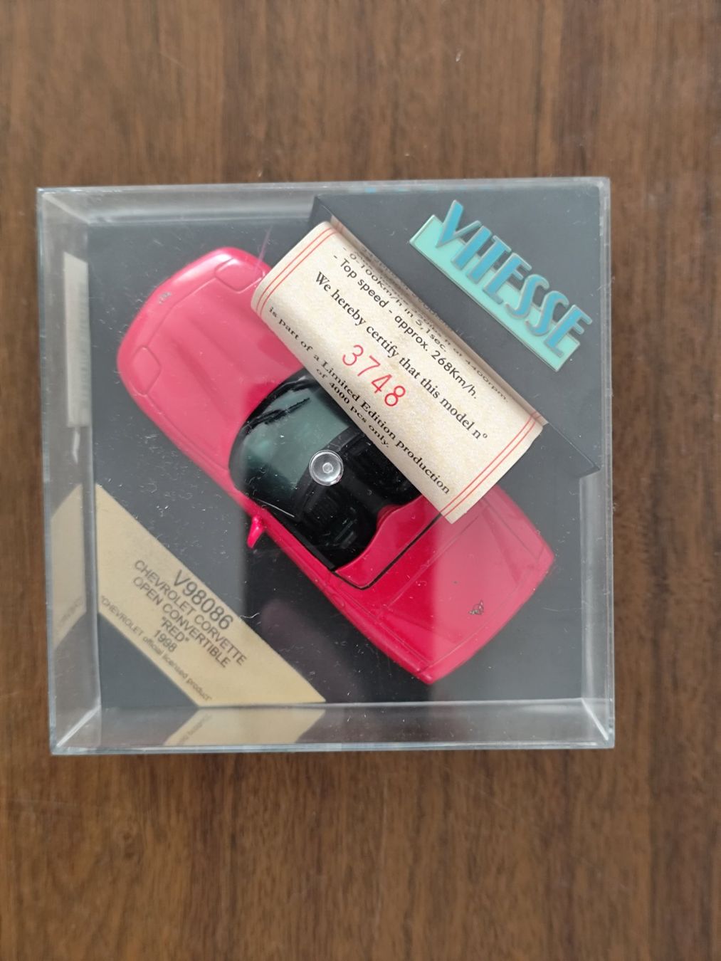 Vitesse Modellautos: Chev. / Corvette C5 Closed Convertible / Rot / 1998 / OVP – Neu und originalverpackt aus Thayngen von schnaepplisuecher 5