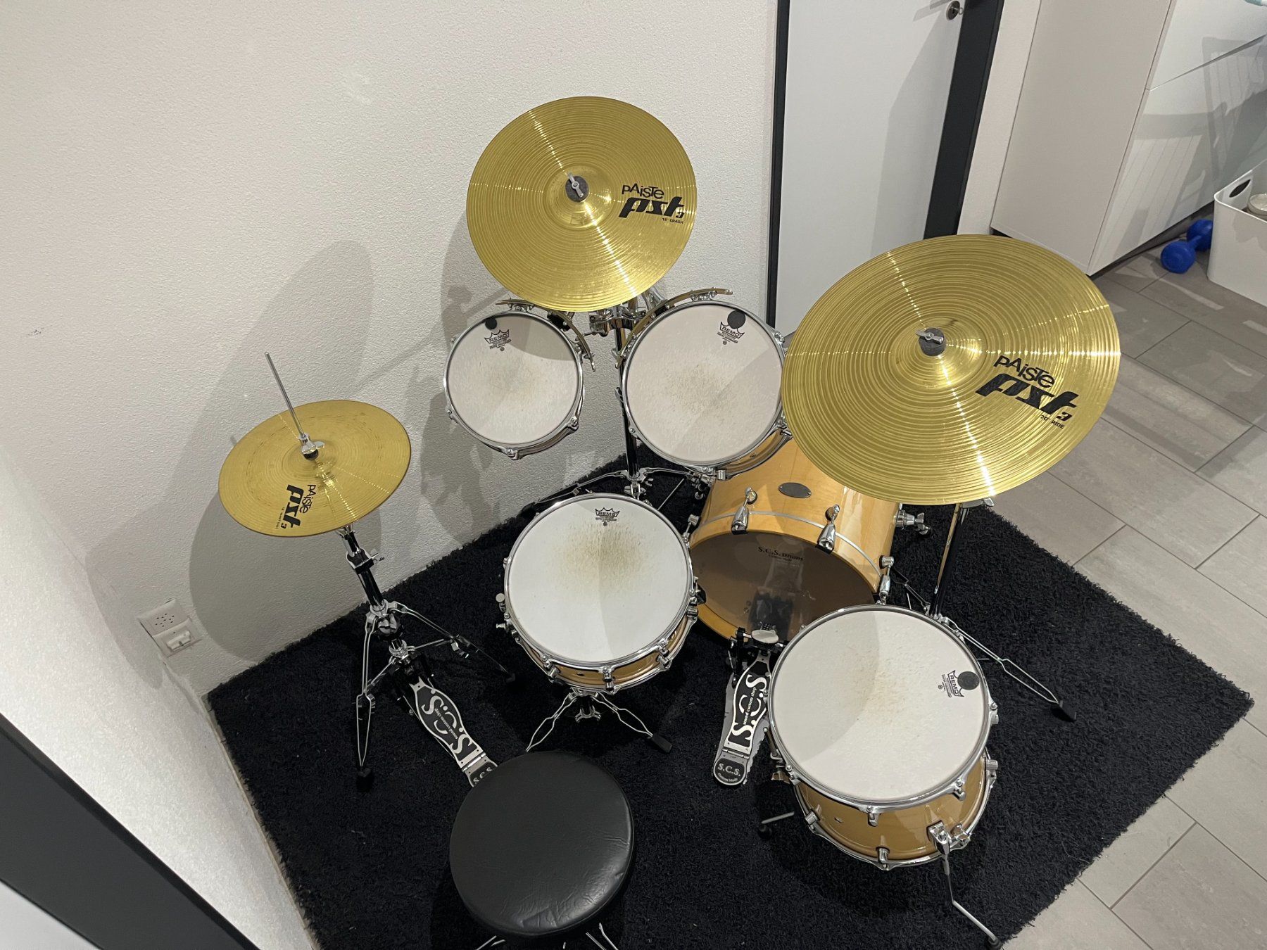 Strumenti musicali: S.C.S. custom swiss made Schlagzeug – Usato da Rain venduto da Smidi0 1