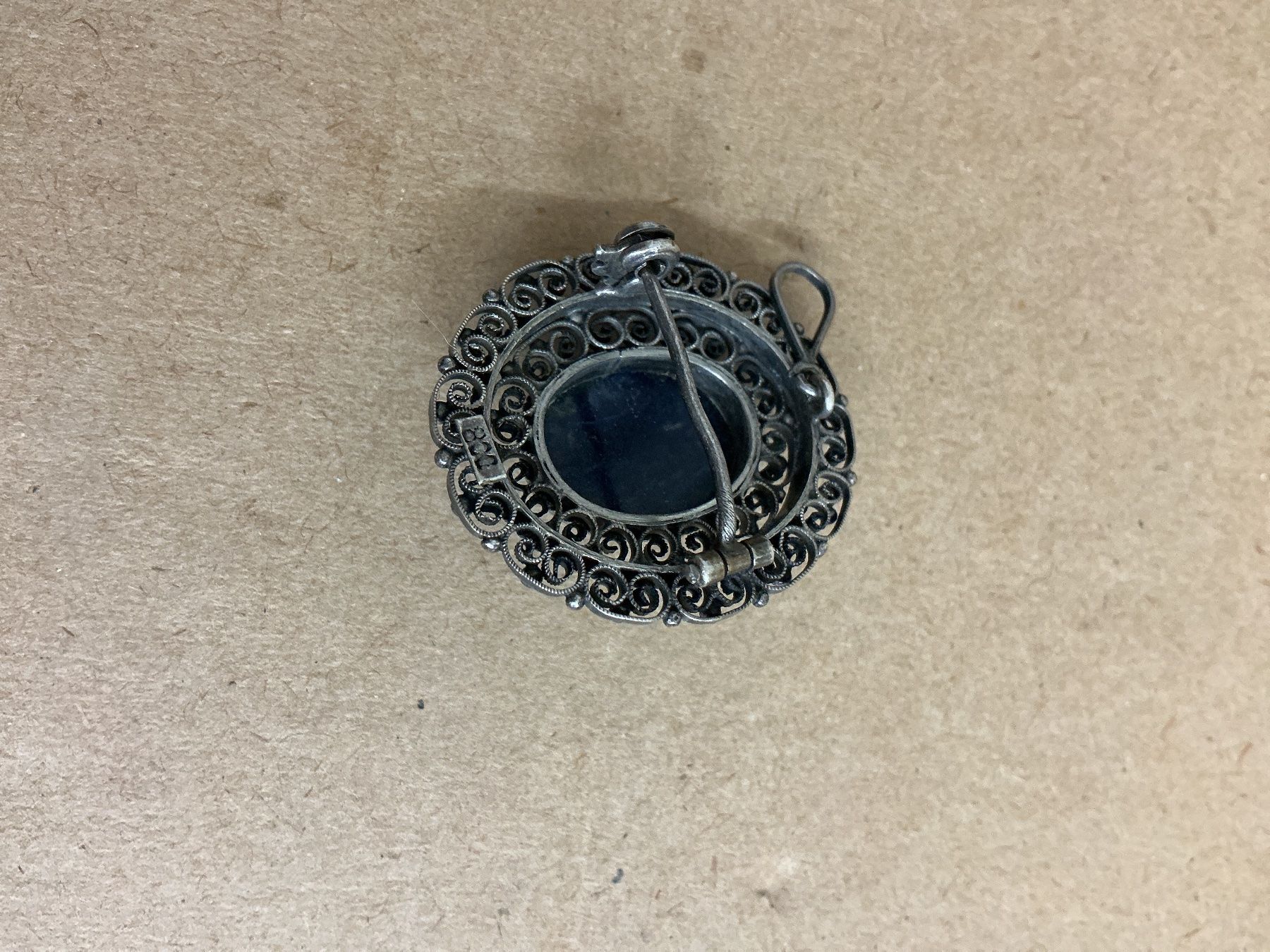 Anhänger: Anhänger und Brosche Silber 800 Lapislazuli – Gebraucht aus Bern von vielerart 2