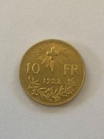 ab 1.00.- Fr.  /   "10.- Fr. Goldvreneli 1922"