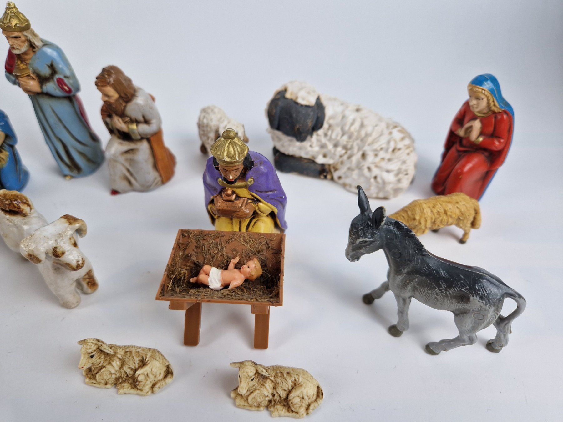 Tutte le decorazioni: Mini Weihnachtsfiguren (Krippe) – Usato da Muhen venduto da Restwert_Muhen 2
