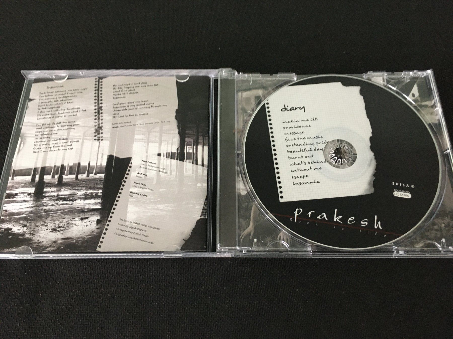 CDs: Diary - Prakesh -CD- – D'occasion à St.Gallen par MedienJoe 1