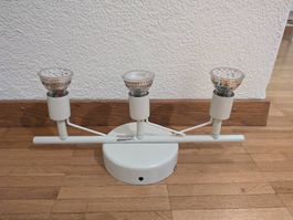 Ikea Tross Spotlampe Weiss