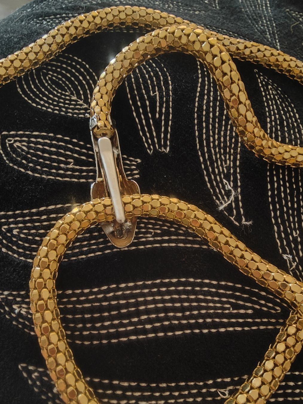 Catenine: Schlangen Halskette Goldfarben Vintage – Usato da Hinwil venduto da her_2t5p 4
