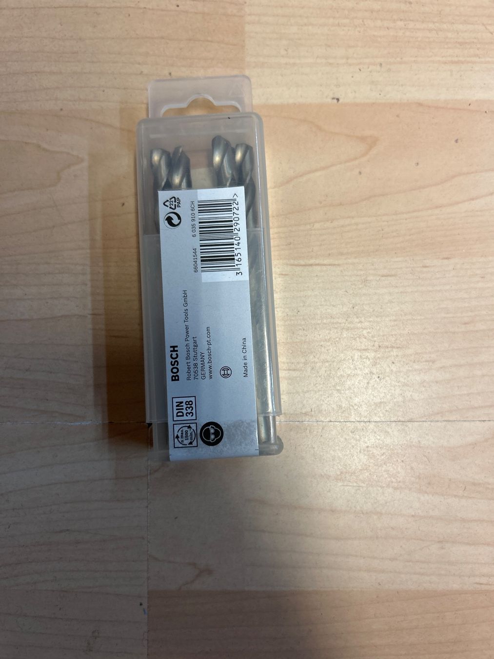 Bosch Tutti gli attrezzi: Bosch HSS-G Bohrer Set, 8mm, 5 Stk. – Nuovo e nell'imballaggio originale da Koppigen venduto da Bracher_Mail-House 1