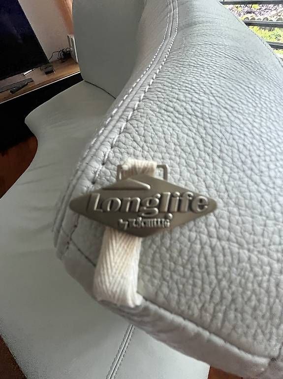 Sofas: Halbrundes 3-teiliges Ledersofa – D'occasion à Uhwiesen par mat_78fs 4