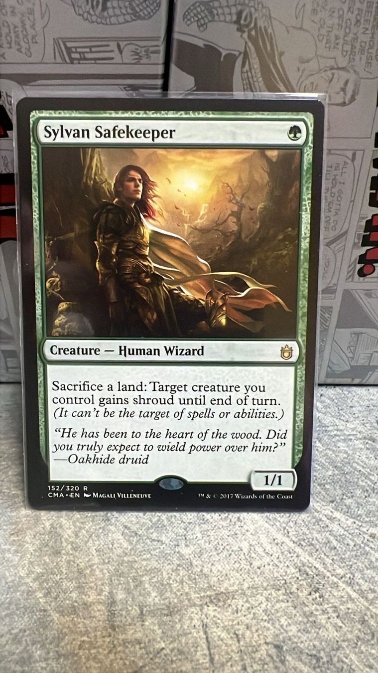 Magic The Gathering Carte collezionabili: Sylvan Safekeeper – Nuovo (secondo la descrizione) da Wilen b. Wollerau venduto da GarruksShop
