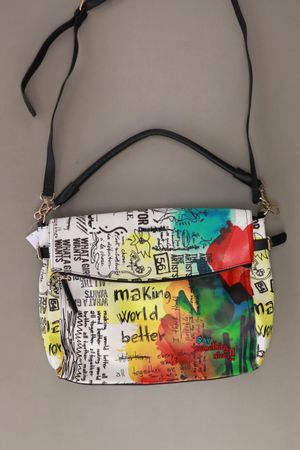 Desigual Umhängetasche weiß
