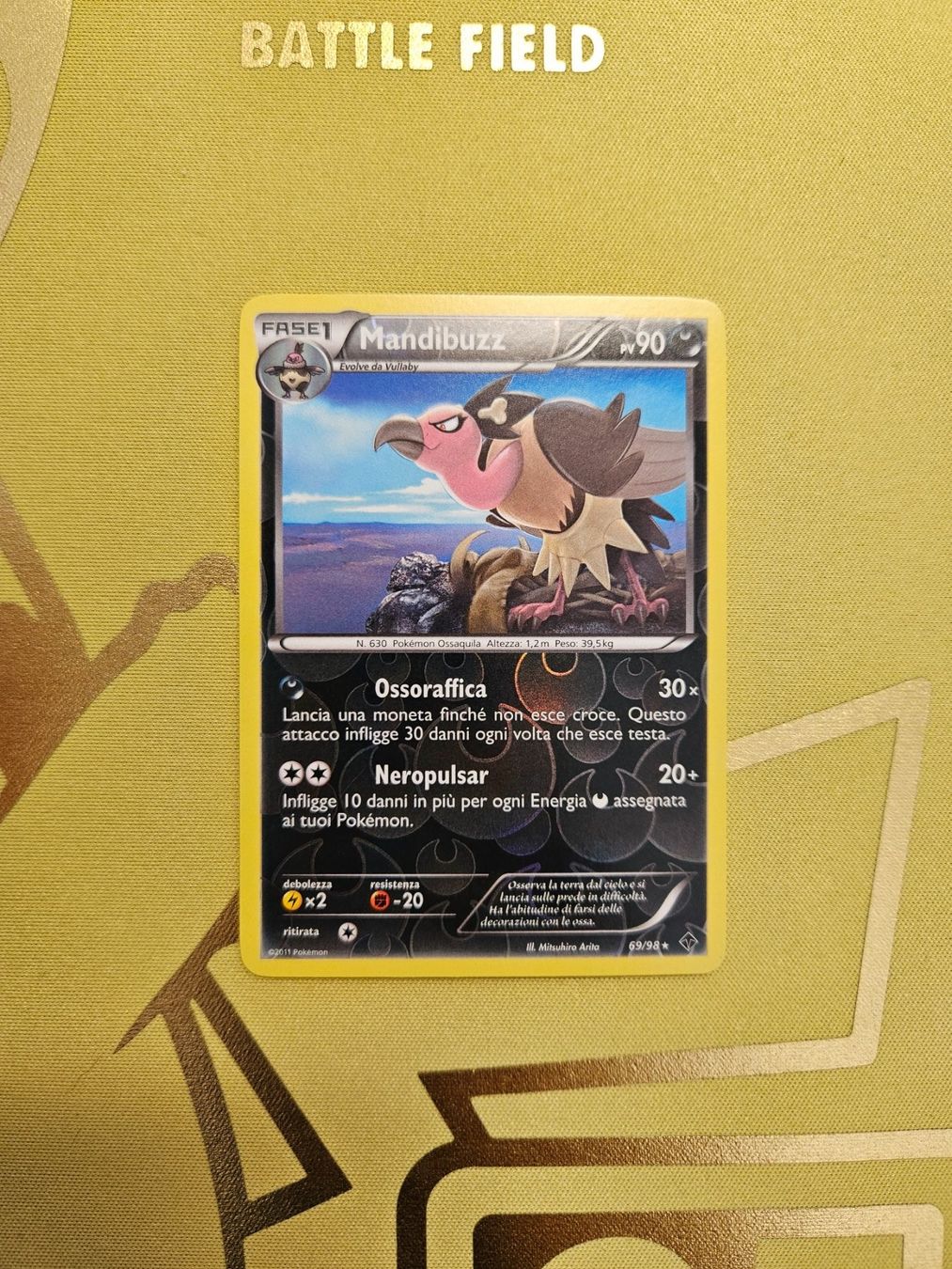 Pokémon Carte collezionabili: Emerging Powers - Mandibuzz – Usato da Bellinzona venduto da Pokemarco
