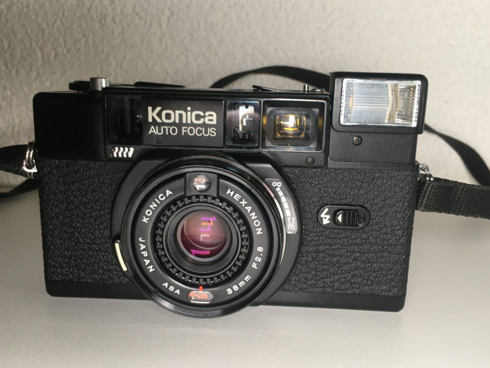 Konica Fotocamera: Konica C35AF2 Autofocus Hexanon f2.8 38mm – Difettoso da Meilen venduto da TIMMAEHHH