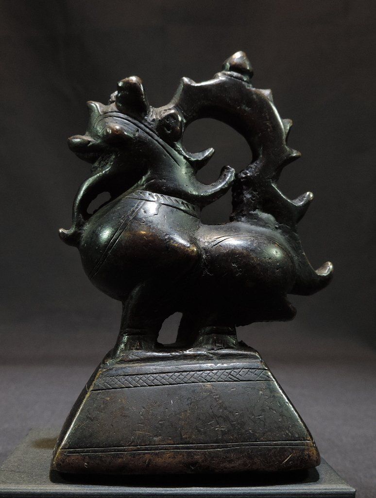 Statuette: Burma Chinthe, Opium Gewicht – Usato da Duggingen venduto da roterbambus 4