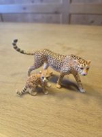 Schleich Gepard mit Jungtier