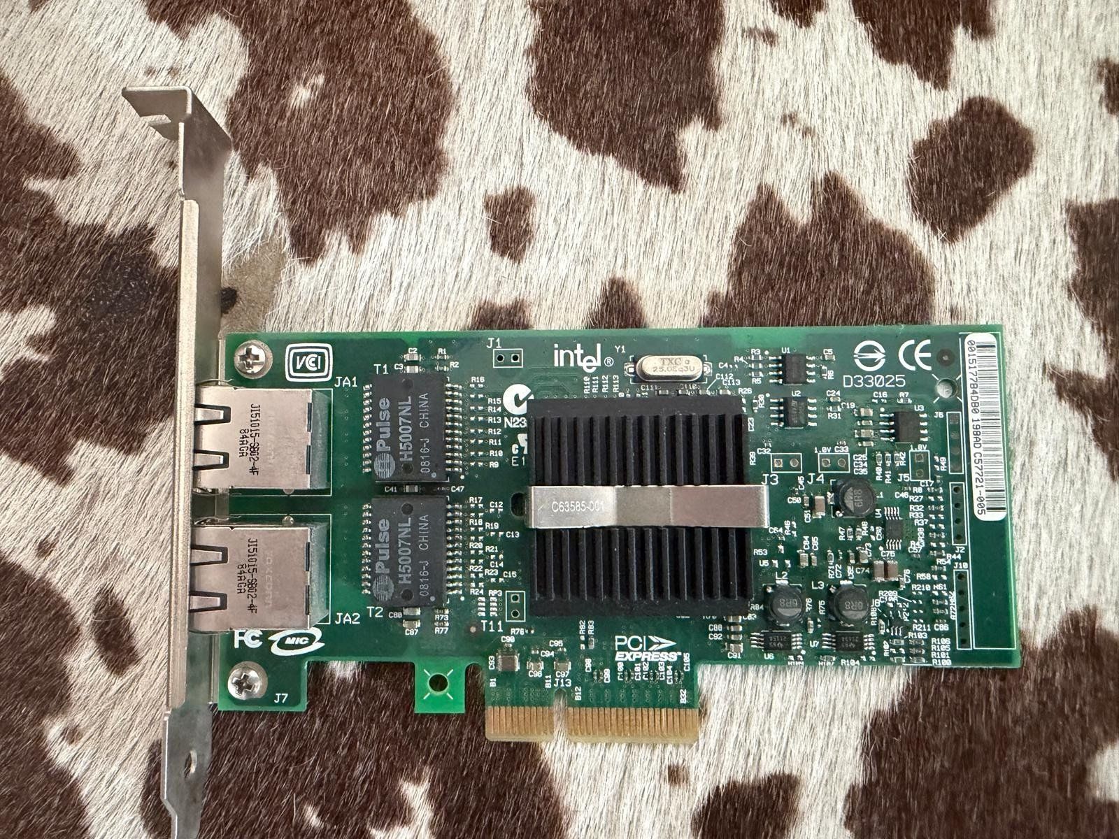 Intel Unità & Adattatore: REDUCED Dual Intel Pci X gigabit network card Intel D33025 – Usato da Unterägeri venduto da fr4nk18
