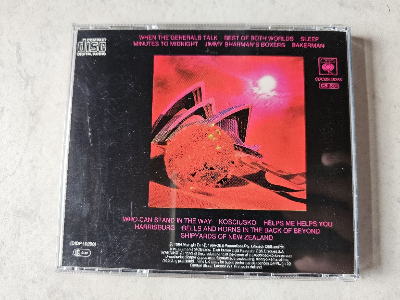 CDs: Midnight Oil  -  Red Sails In The Sunset – Gebraucht aus Schneisingen von backstore24 1