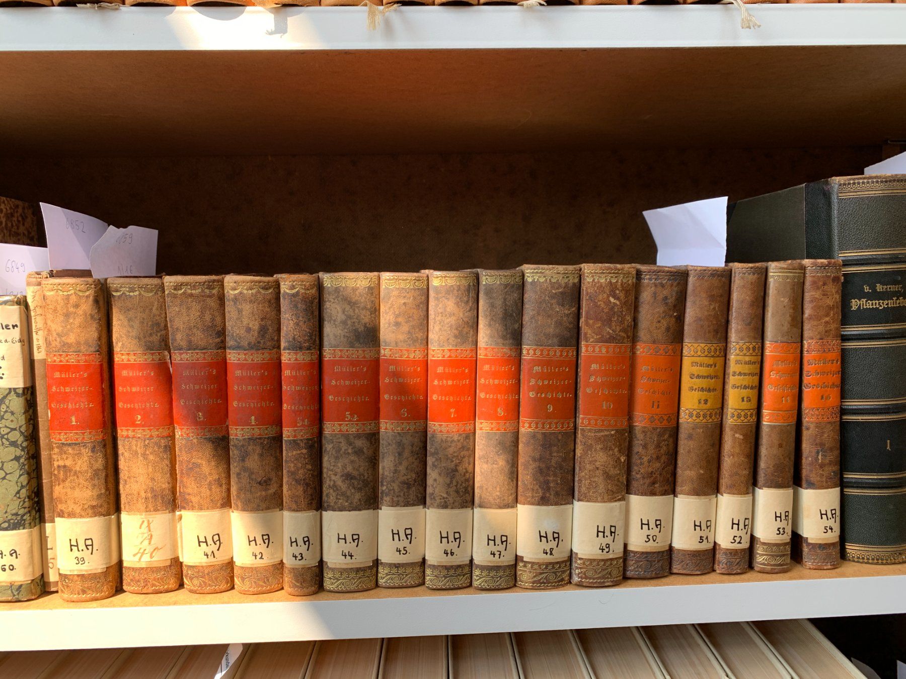 Libri: Johann von Müller's Schweizer Geschichte – Usato da Bazenheid venduto da ebarch