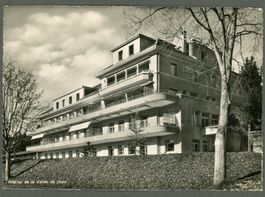AK sw Vallée de la Joux VD Le Sentier, Hôpital. ≈ 1950 