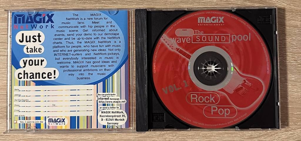 Software: Magix - Soundpool - Pop Rock Vol. 1 – Usato da Zofingen venduto da Kolega01 2