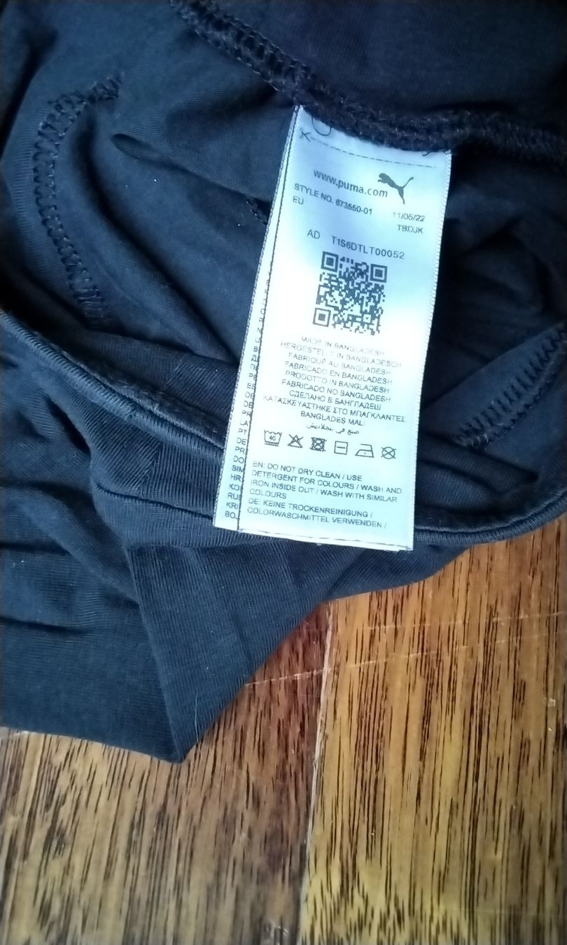 Puma Calze & Collant: Puma 3/4 Leggings Schwarz, Gr. 140 – Usato da Büren SO venduto da T02rickonSWE 3