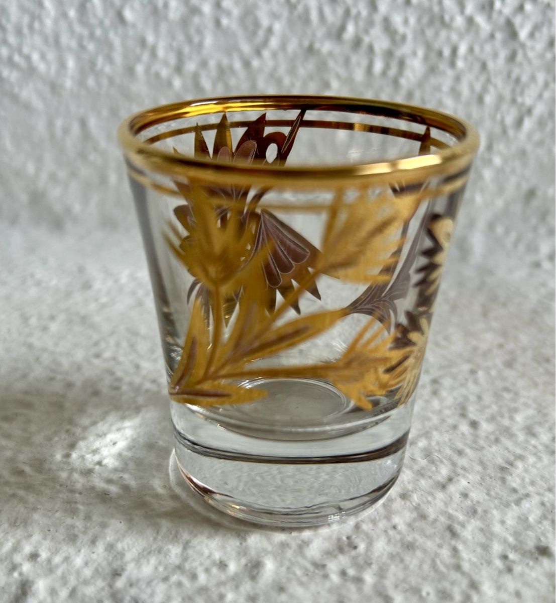 Bicchieri: Echtvergoldete Pisco Gläsli aus Peru – Usato da Gunten venduto da starfish3 5