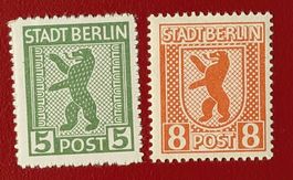 DEUTSCHLAND SOWJET ZONE BERLIN BRANDENBURG 1945** POSTFRISCH