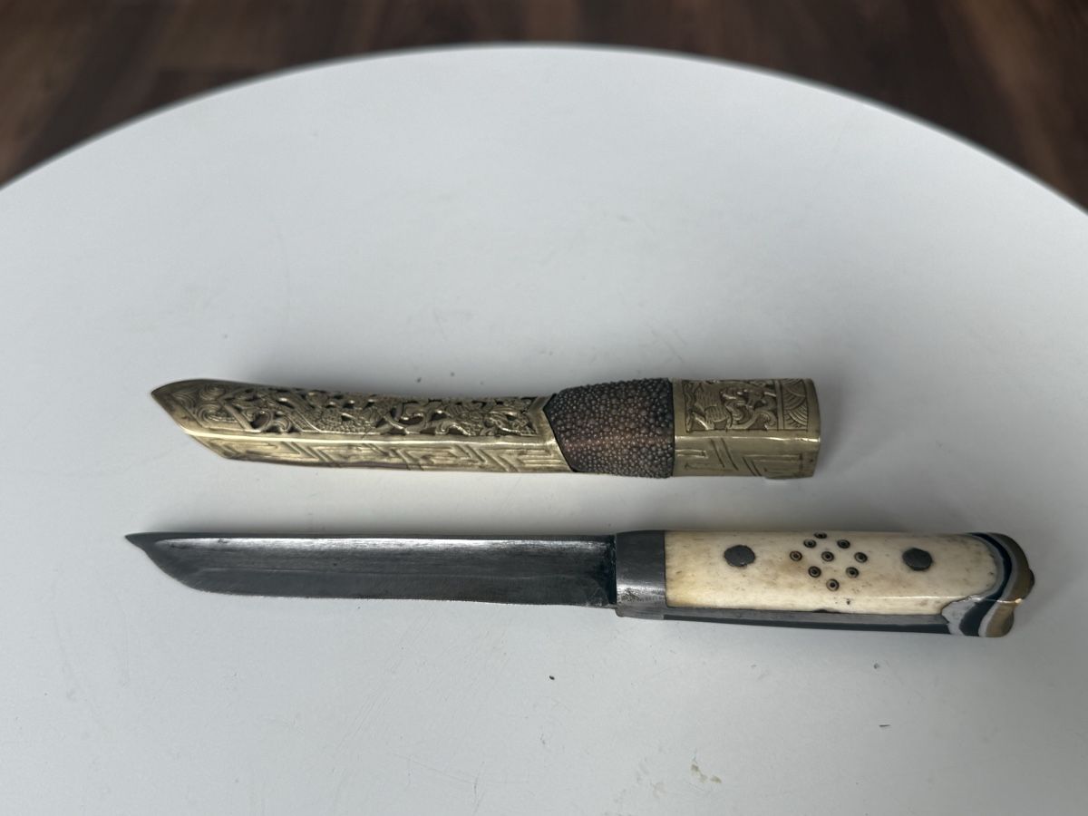 Posate: Antikes Tibetisches Messer – Usato da Wittnau venduto da Rewachen 2