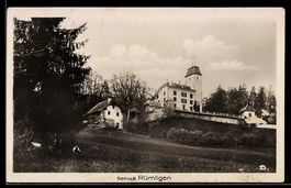 AK Rümligen, Schloss Rümligen, Panoramaansicht
