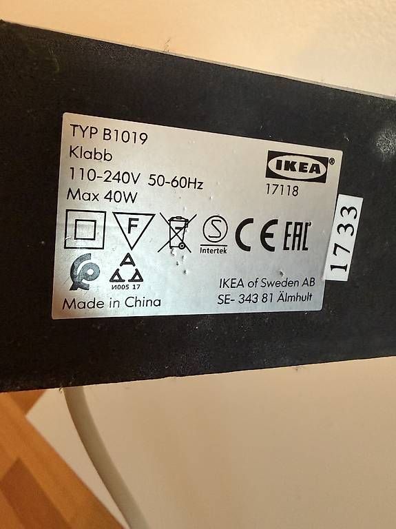 Ikea Lampen: Nachttischlampe – Gebraucht aus Wittenbach von bur_6d85 2