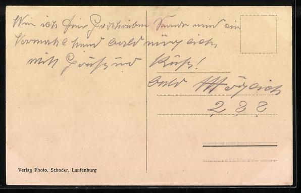 Cartes postales: Schwaderloch, Restaurant mit Velos-Repar – D'occasion à Berlin par bartko-reher 1