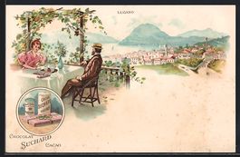 Litho Lugano, Panoramablick von der Terr