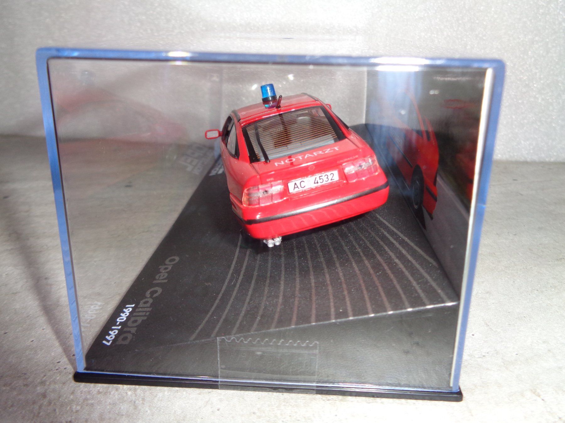 Opel Modellini d'auto: Altaya 1:43 Opel Calibra Pompier – Usato da Reconvilier venduto da rallycar 4