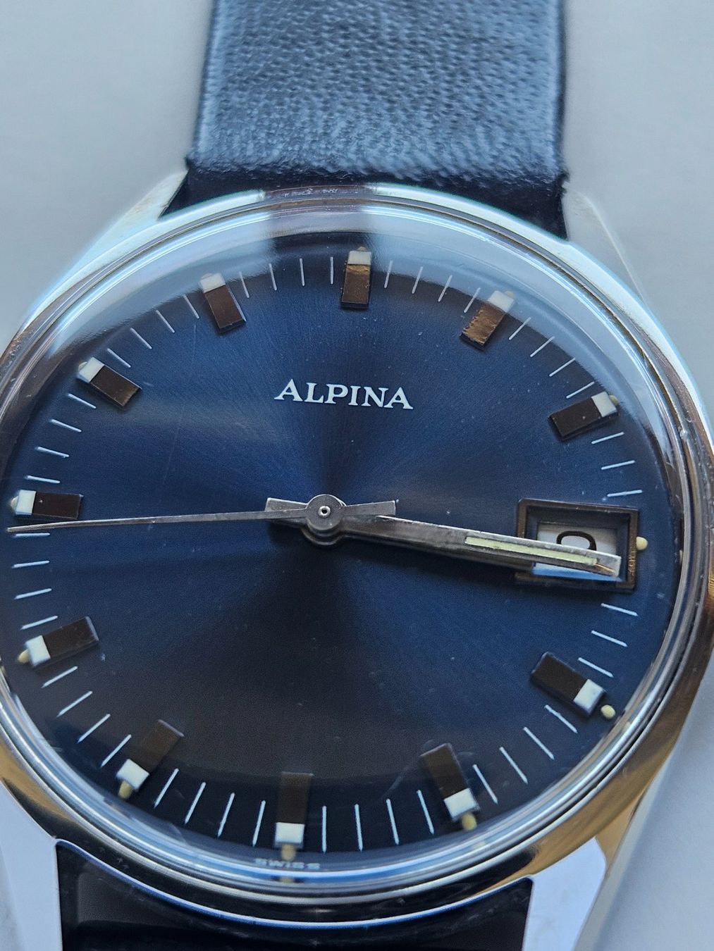 Alpina Orologi: 552 Alpina Date Handaufzug – Usato da Berikon venduto da mmm21 4