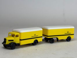 VE1- Albedo MAN Postkoffer Lastzug