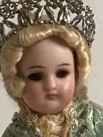 Uralte Antike Mini Puppe mit Aufziehwerk